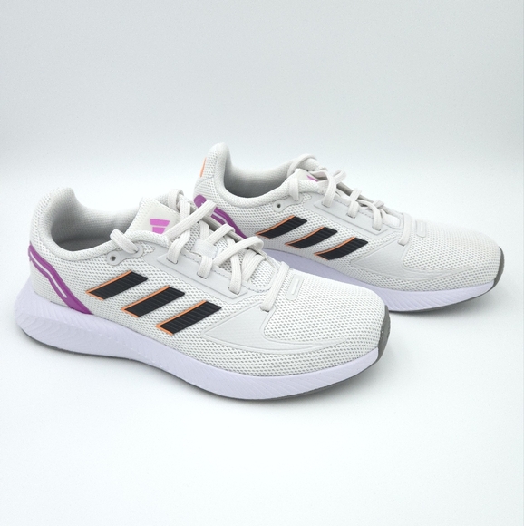 Adidas RUNFALCON 2.0 Crystal White Purple running shoes GV9575 - Picture 6 of 9